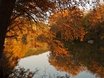 Glowing River